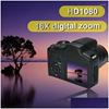 Picture of Digital Cameras Portable Travel Vlog Camera Pography 16X Zoom 1080P HD Slr Anti-Shake Po For Live Stream Drop Delivery Photo Dhbz5